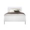 Global Furniture Usa Traditional Glam Crisp White W/ LED Charlie White Full Bed Group With Led 2782 - alternate 8